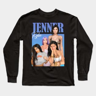 Kylie Jenner Vintage 90s Design Long Sleeve T-Shirt